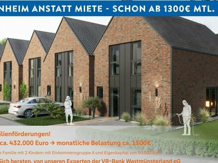 Neubau Reihenhaus: auf in die Zukunft in Gronau, provisionsfrei!