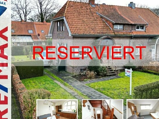 REMAX - Gemütliche Doppelhaushälfte mit besonderem Charme !