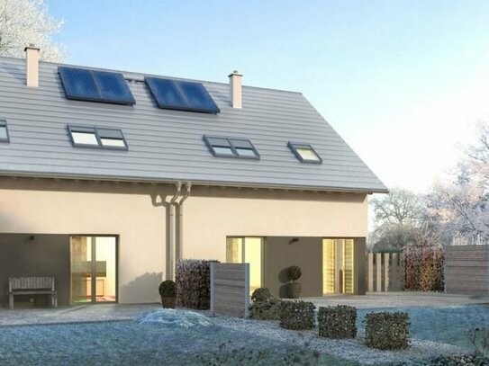 Moderne Doppelhaushälfte in Zirndorf: Individuell geplant, nachhaltig gebaut!