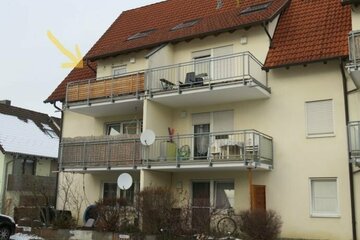 3 Zimmerwohnung mit Balkon und Einbauküche!