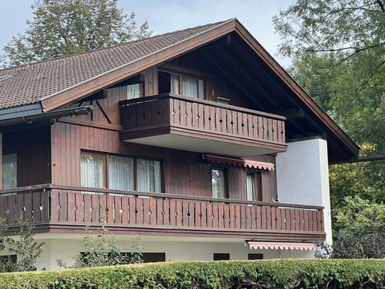 Dachgeschosswohnung im Zentrum von Garmisch-Partenkirchen, Bergblick