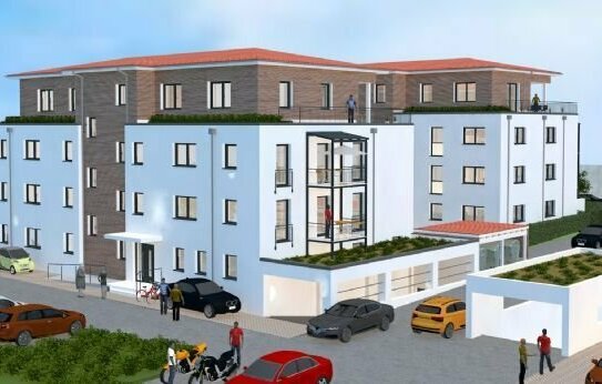 - Schöne 3 Zim. Penthouse Wohnung im Zentrum von Mengkofen mit großer Dachterrasse im Haus 1