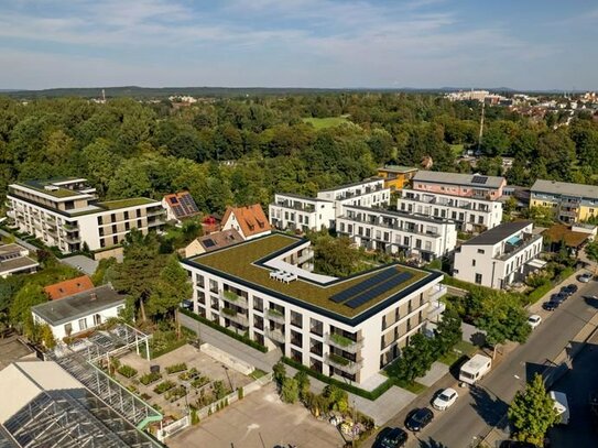 Genuss pur direkt am Marienbergpark – herrlich sonnig, traumhaft schön und zukunftssicher dank KfW 40