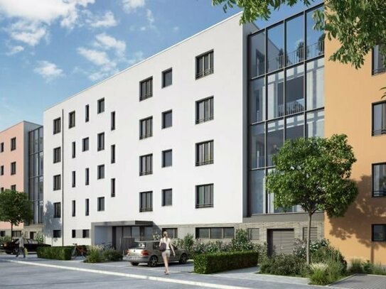 Whg 104: Willkommen in ihrer neuen 3 Zimmerwohnung mit Terrasse und Garten