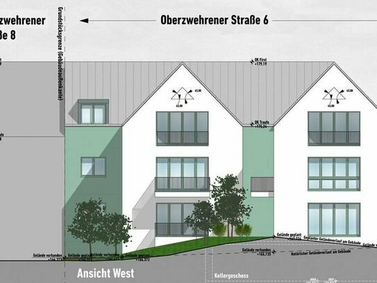 Fernblick, zentrale Lage in Oberzwehren: Erstbezug 2 ZKB - ca. 64 m²