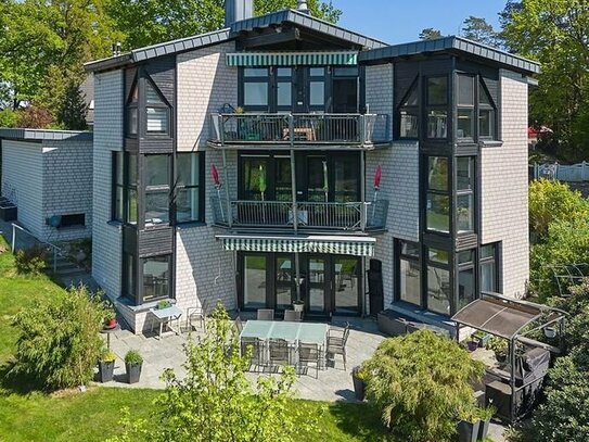 Vielseitig nutzbares Architektenhaus in bester Wohnlage mit grandiosem Weitblick