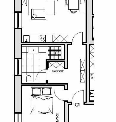 2-Zimmer Wohnung | offene Küche für perfekten Wohn[t]raum