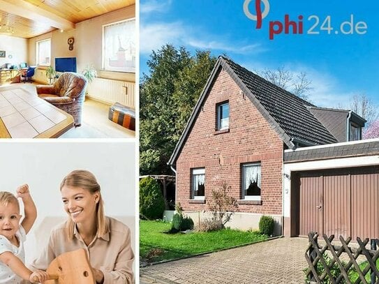 PHI AACHEN - Freistehendes Einfamilienhaus mit Innenhof und Garage in Jülich-Pattern!