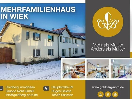 Provisionsfrei !!! Mehrfamilienhaus in Wiek mit Hafenblick