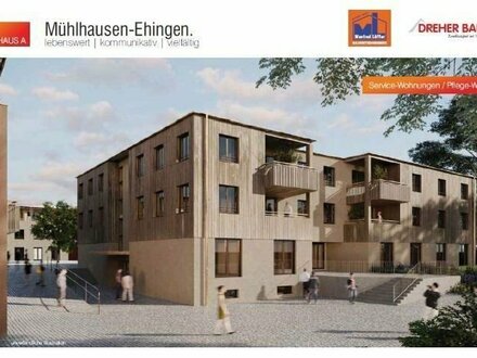 Service-Wohnungen in Mühlhausen-Ehingen - LEBENSWERT | KOMMUNIKATIV | VIELFÄLTIG - 3,5-Zimmer-Wohnung