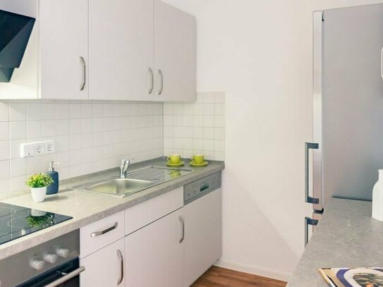 2-Raum-Wohnung mit Einbauküche