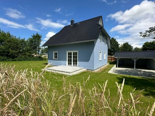 Traumhaftes neu erbautes Einfamilienhaus mit Grundstück in Salzhaffnähe
