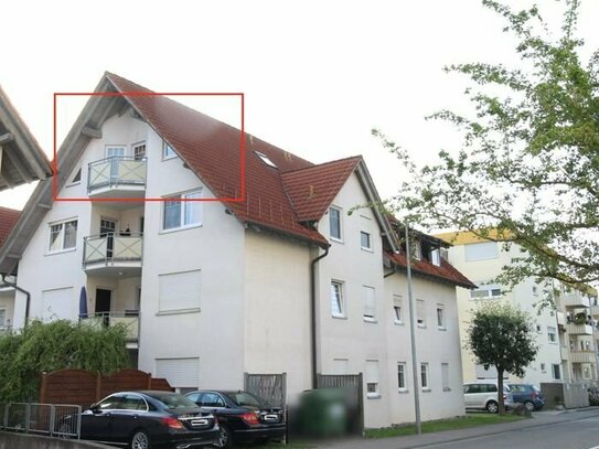 Klein aber fein - hübsche 2-Zimmer-DG-Wohnung in Bad Saulgau