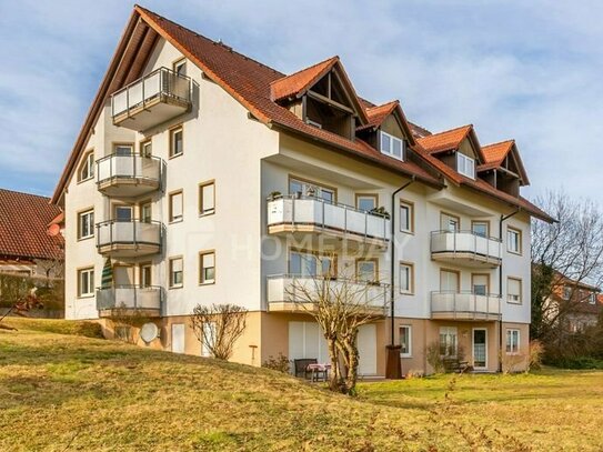 Attraktive 1-Zimmer-Wohnung mit EBK, Balkon und Stellplatz in Trippstadt