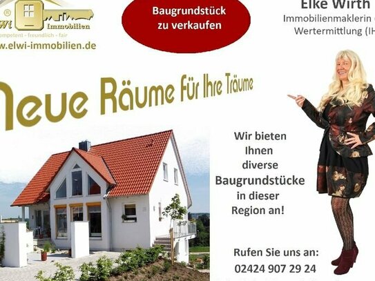 **Baugrundstück mit Hanglage und fantastischer Aussicht**