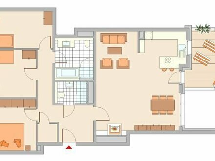 Bad Vilbel, Paul-Ehrlich-Straße 29 - 4 Zimmer Wohnung 2 OG mit Balkon