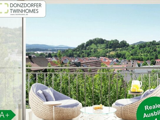 Fernblick I XL-Balkon I Feldrandlage I 4 % Rabatt zur Fertigstellung I Donzdorfer Twinhomes