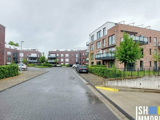 Stade: Campe-Carré: 3-Zimmer-Erdgeschosswohnung mit Terrasse