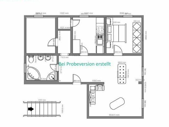 3-Zi-Whg in Niederkaufungen zu vermieten