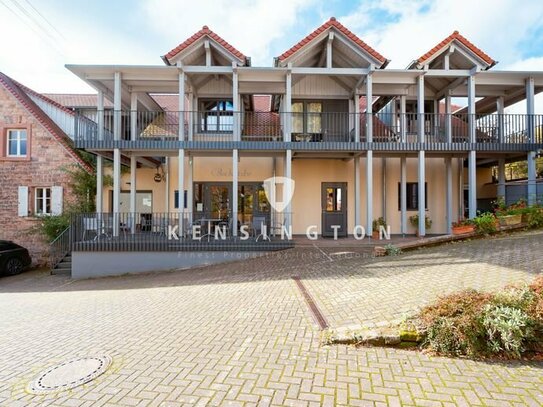 Biologisch saniertes Hotel mit historischen Elementen im Biosphärenreservat Pfälzer Wald