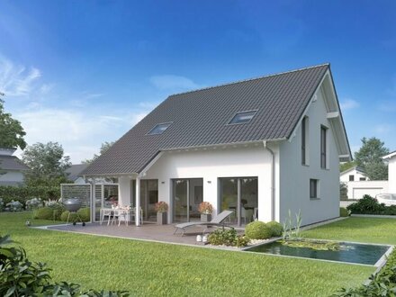 Individuell geplantes Familienhaus mit überdachter Terrasse & hochwertiger Ausstattung!