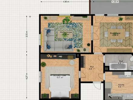 Tolle 3 Zimmer- Wohnung mit Balkon und Stellplatz in gepflegtem MFH