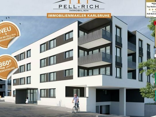 Neues Wohnen in Achern: Exklusiv 43x Neubauwohnungen mit TG-Stellplatz & Balkon/Terrasse zur Miete!