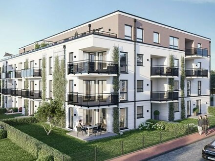 Pfaffenhofen! Neubau! 4-Zimmer Obergeschoss-Wohnung mit 7,92 m² Süd-Balkon, FBH, Aufzug, TG-Stellplatz, elektrischen Ro…