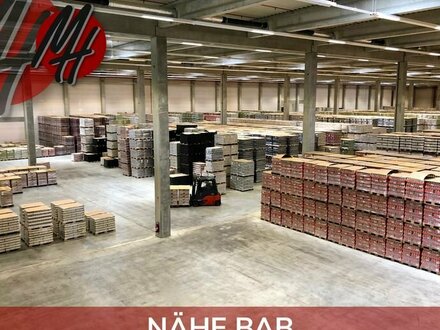 KEINE PROVISION - RAMPE + EBEN - Lager-/Logistik (8.000 m²) & optional Büro (100 - 2.000 m²) zu vermieten