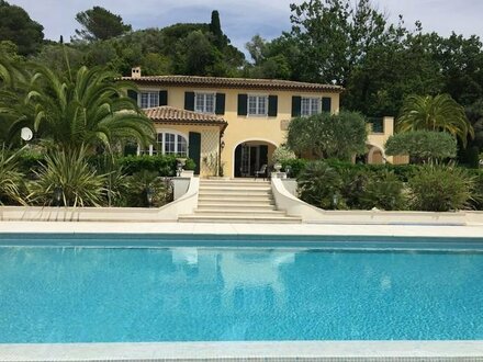 "mediterrane Villa in Mougins nähe Cannes, Côte d'Azur Südfrankreich"