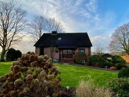 Gepflegtes Einfamilienhaus mit Garage und Weitblick