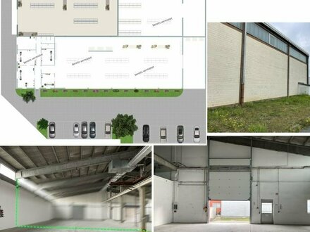 Sofort verfügbare Lagerhalle (mit Laderampe) im Industriegebiet Bayreuth-St. Georgen