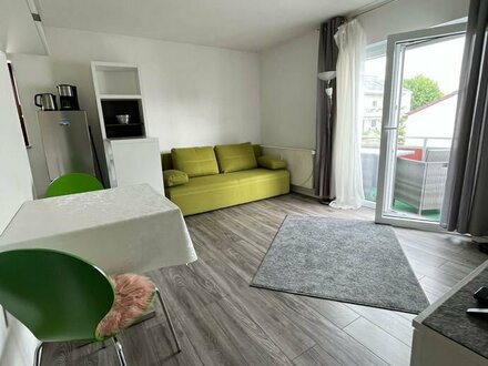 1-Zimmer-Wohnung mit Balkon an Pendler zu vermieten in Ditzingen-Hirschlanden im 1.OG
