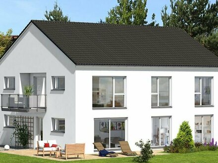 Neubau-Projekt! - Lichtdurchflutetes Zweifamilienhaus für zwei Familien oder Vermietung der Wohnung