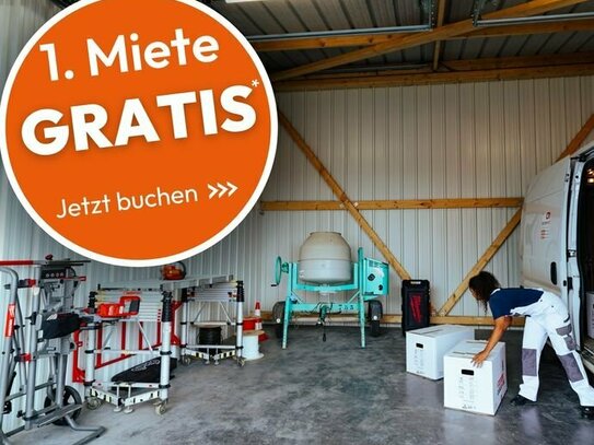 Erste Miete Gratis! 112 m² Lager- & Hallenflächen zur Miete