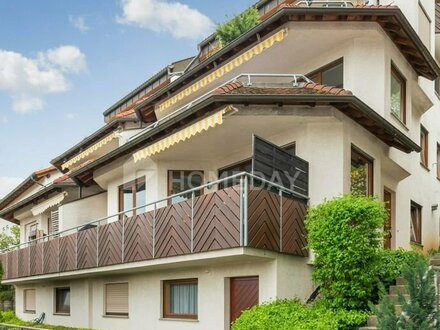 Exklusives Wohnen mit Traumblick: Moderne 2,5-Zimmer-Wohnung mit Tiefgarage, Loggia und Balkon
