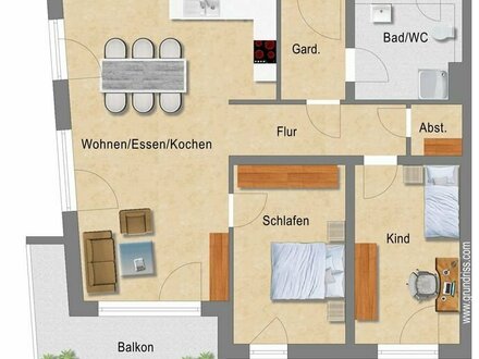3-Zimmer-Eigentumswohnungen KfW 40 Plus Standard in Deggendorf