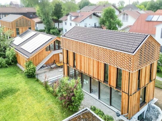 Premium- Architekten-Stadthaus im Herzen von Holzkirchen - architektonisches und ökologisches Juwel