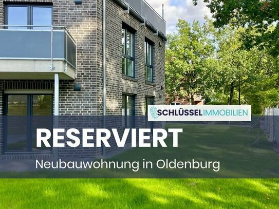 RESERVIERT | NEUBAU Erdgeschosswohnung mit Garten | KfW 40 EE