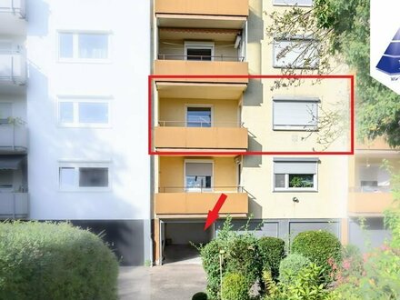 +++ Kapitalanlage in NGT-Sachsenäcker: bezugsfreie 2-Zi.-Whg. mit Balkon + Einzelgarage +++