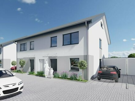 Wohnen in der Heide: Neubau-DHH mit einer Garage