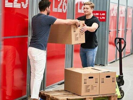 Schnell verfügbar: 8,37 m² Self Storage für Hausrat & Co.