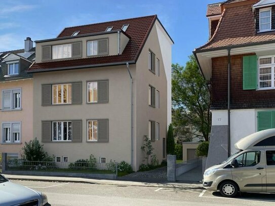 Top Wohnung mit Balkon u. Gartenanteil in Konstanz "Paradies" mit KFW 70 EE Förderung