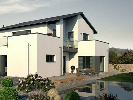 Großzügiges Familienhaus mit intelligentem Raumkonzept und beeindruckendem Balkon