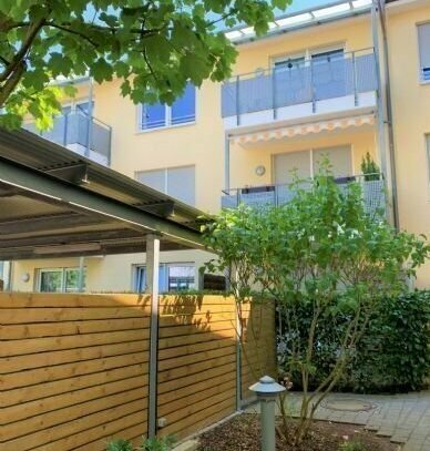 ... BARRIEREFREIE 2-ZIMMER-SENIORENWOHNUNG MIT TERRASSE, CARPORT UND BELEGUNGSRECHT IN EINEM PFLEGEAPARTMENT ...