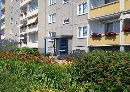 4-Raum-Wohnung mit Balkon und toller Aussicht