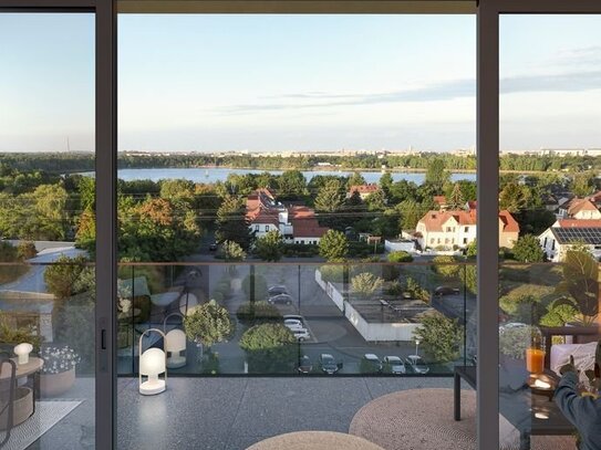 Familienwohnung am See - Komfortable 4-RW mit großem Balkon