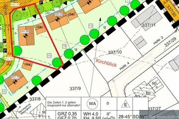 Baugrundstücke im Baugebiet Naslangfeld II Gemeinde Gachenbach / Peutenhausen.