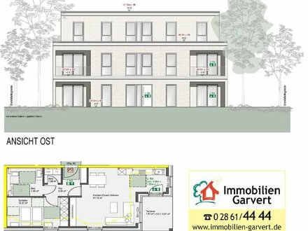 Top-Lage in Raesfeld - Stilvolle Neubau Eigentumswohnung im Erdgeschoss mit Terrasse und Garten_A2389