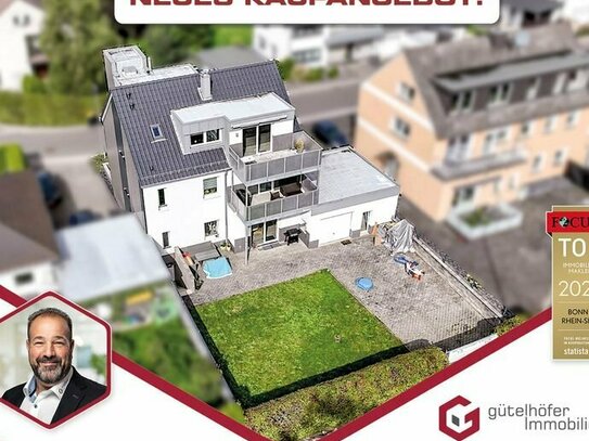 Investment gesucht? Umfassend saniertes 3-Familienhaus mit Garten, Balkonen, Garagen und Aufzug